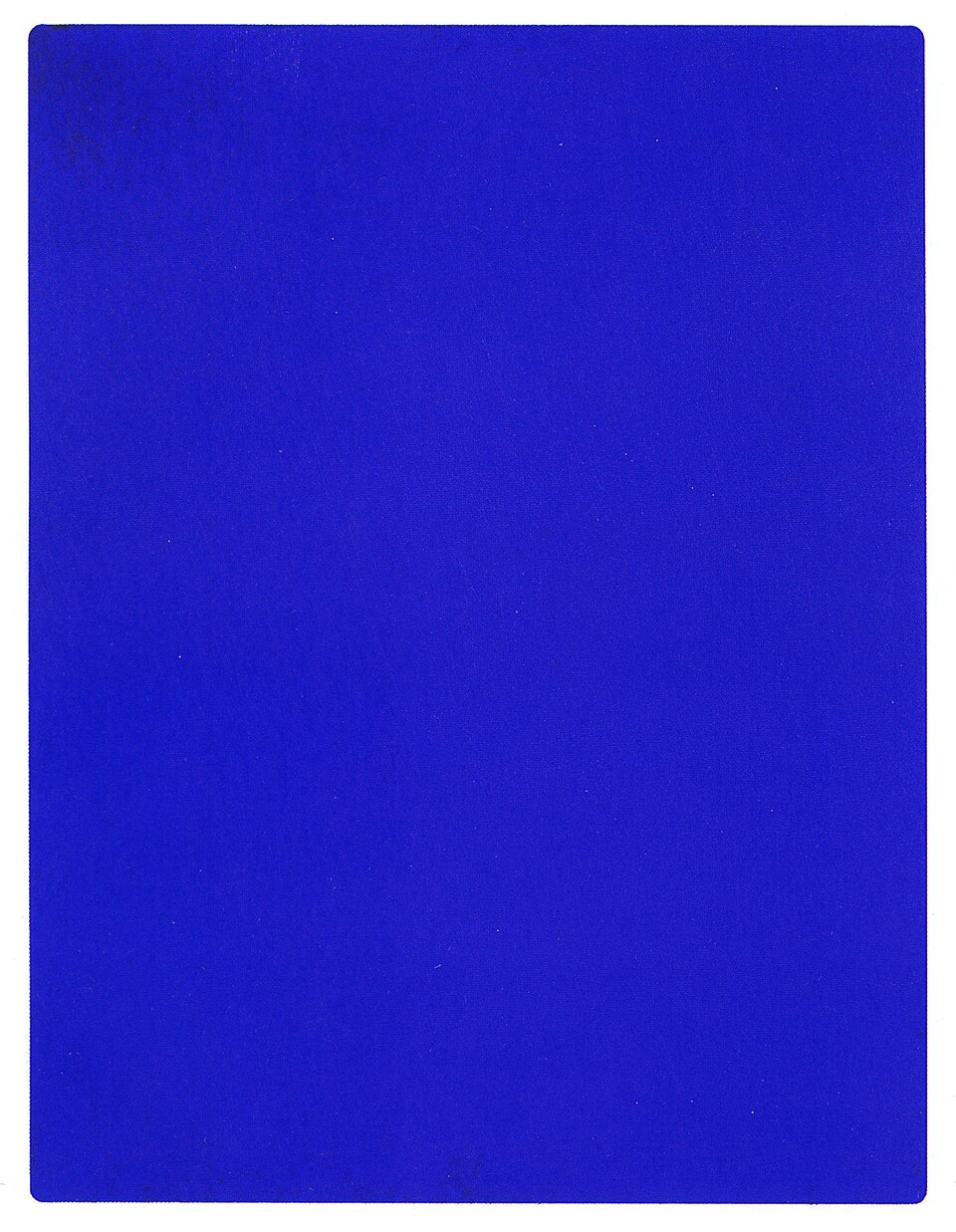 Yves Klein blue